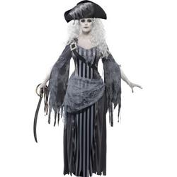 Zombie piraten kostuum voor dames - Horror/ Halloween kleding 36-38 (S)