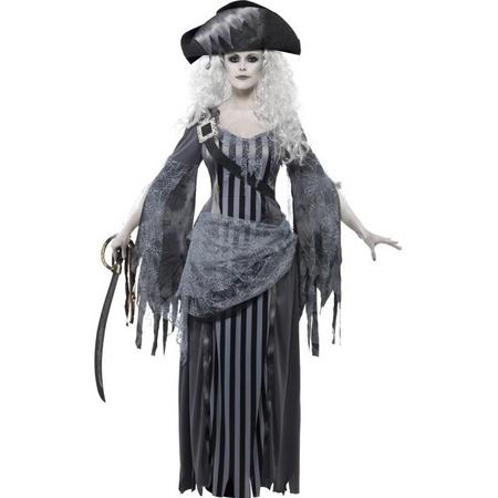 Zombie piraten kostuum voor dames - Horror/ Halloween kleding 44-46 (L)