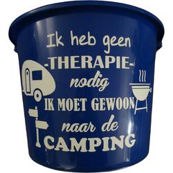 Cadeau Emmer Geen therapie, Camping blauw