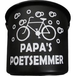 Cadeau Emmer Papas poetsemmer fiets