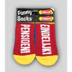 Sokken - Funny socks - Eindelijk pensioen!
