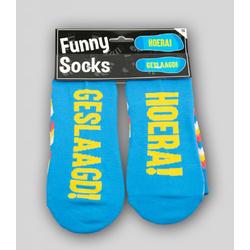 Sokken - Funny socks - Hoera! Geslaagd!