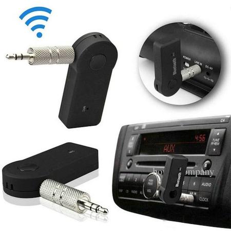 Draadloze Bluetooth Muziekontvanger - Audio Music Streaming Adapter Receiver - Handsfree Carkit & Thuisgebruik - MP3 Player 3.5mm aux aansluiting - Geweldige Geluidskwaliteit Stereo audio Output