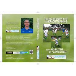 DVD Blessure preventie en krachttraining - Voetbaltrainer - Veel oefeningen voor blessure preventie