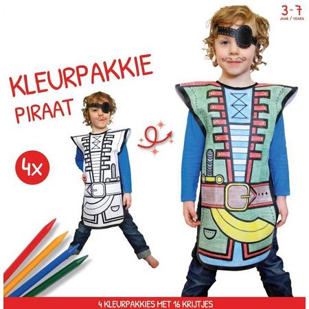 Soekilookie Kleurpakkies set piraat