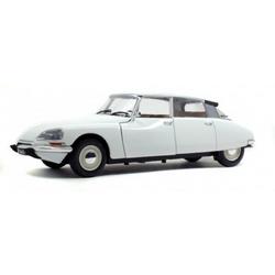 1965 Citroen D Special (Wit) (25 cm) 1/18 Solido - Modelauto - Schaalmodel - Model auto - Miniatuurautos - Miniatuur auto
