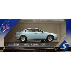 Alfa Romeo 156 Blauw Solido Speelgoedvoertuig 1:43