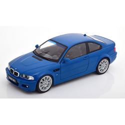 BMW M3 ( E46 ) 2000 Blauw 1-18 Solido
