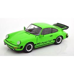 Porsche 911 ( 930 ) Carrera 3.2 1984 Groen / Zwart 1-18 Solido