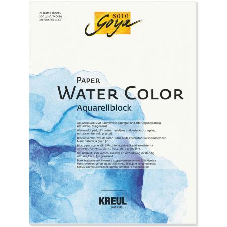 SOLO GOYA Paper Water Color 30 x 40 cm – 20 sheets 300 g/m2