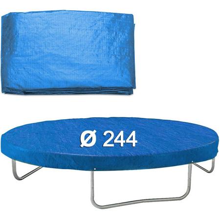 Afdekhoes trampoline, 244 cm, regenhoes trampoline