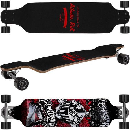 Longboard, skateboard Original Atlantic Rift Rood 107 cm