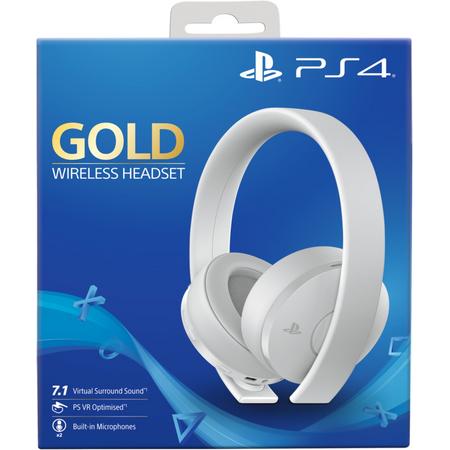 PS4 - Gold Edition Wireless Headset - Wit