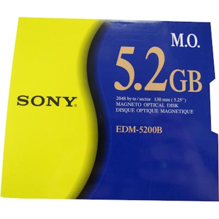 Sony EDM-5200B Rewritable Magneto-optical Disk, 5.2GB