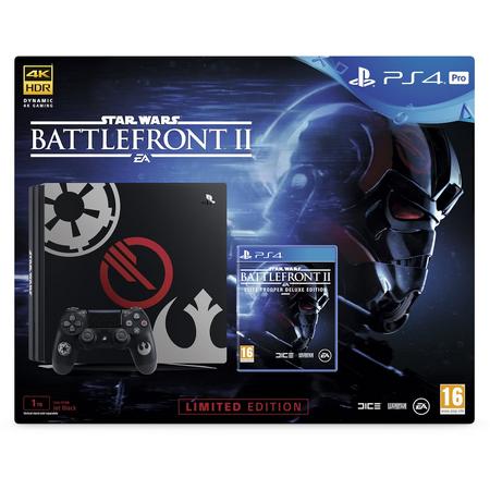 Sony PlayStation 4 Pro Star Wars Battlefront II Deluxe Edition Console - 1TB - PS4