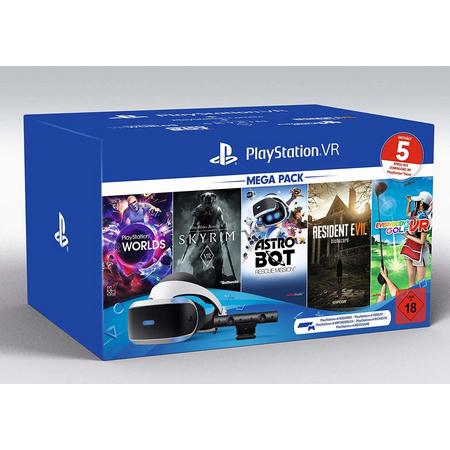 Sony Playstation VR Megapack V2 Camera, 5 spellen USK 18