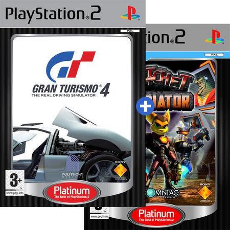 Twinpack Gran Turismo 4 & Ratchet Gladiator