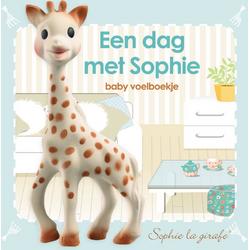 Sophie de giraf baby voelboekje: Een dag met Sophie - Baby - Boekjes - Kinderkamer - 12 paginas - Hardcover - Afmeting: 13,9 x 13,7 x 2,7 cm