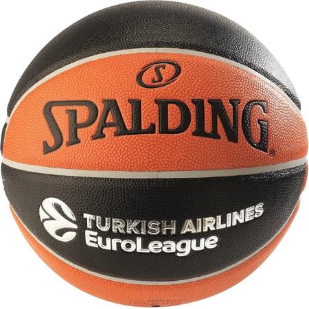 Spalding Euroleague TF-1000 Ball 84004Z, Unisex, Oranje, basketbal, maat: 7