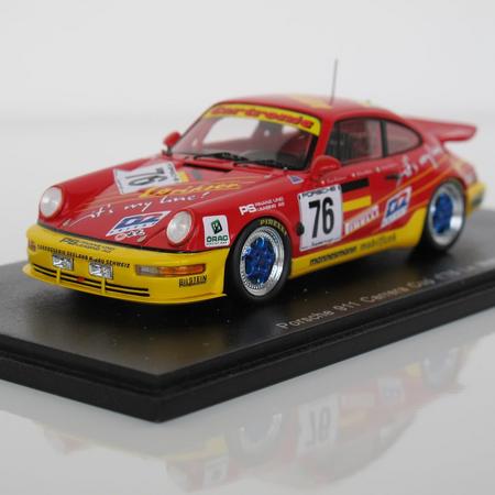 Spark 1:43 Porsche 911 Carrera Cup n 76 Le Mans 1993, E. Calderari - L. Pagetto - L. Keller