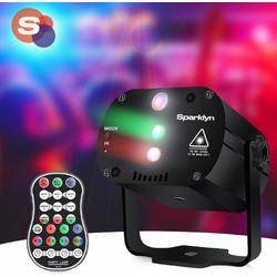 Sparklyn Party Laser - Stroboscoop - Met Afstandsbediening - Luxe Feestverlichting - Discolamp