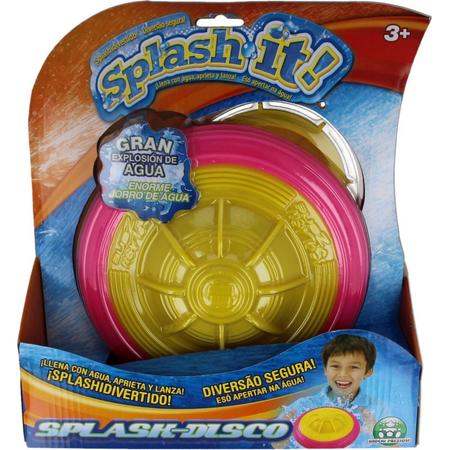 Splash It Frisbee Geel/Roze