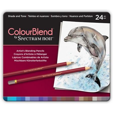 ColourBlend by Spectrum Noir 24 Pencil Set - Shade and Tone