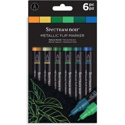 Spectrum Noir - Metallic Flip Marker sets (6st)-Natural World