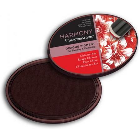 Spectrum Noir Inktkussen - Harmony Opaque Pigment - Chinese Red (Chinees rood)