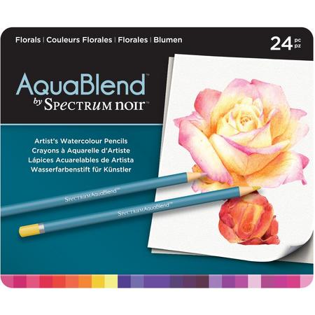 Spectrum noir Aquablend 24 Potlood Set - Florals