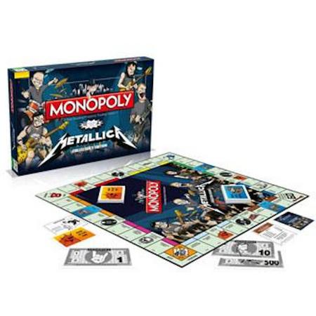 Monopoly - Metallica Rock Band - Engelstalig