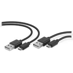 Speedlink, Stream Play & Charge USB Kabel Set voor PS4 (Zwart)
