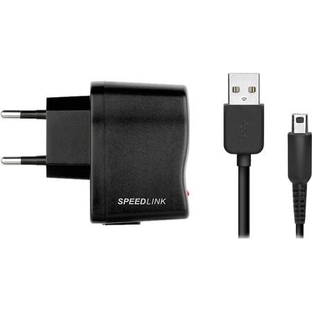 Speedlink FUZE - USB Power Supply - Zwart (New 3DS / New 3DS XL / 3DS / 3DS XL)