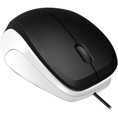 Speedlink LEDGY Silent USB Mouse - Zwart / Wit