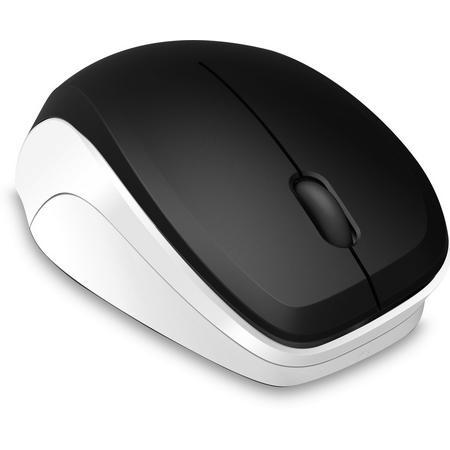 Speedlink LEDGY Wireless Silent Mouse - Zwart / Wit