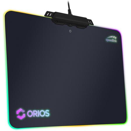 Speedlink ORIOS - RGB Gaming Muismat - Zwart