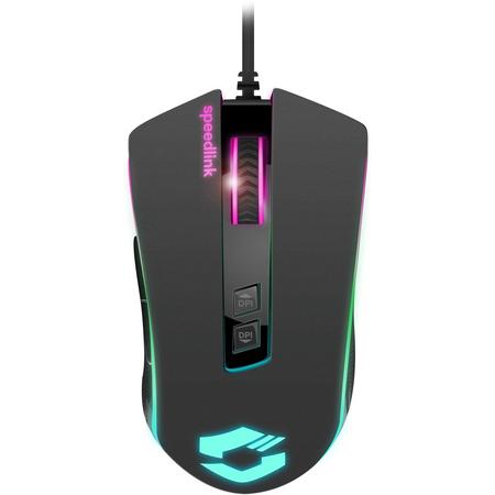 Speedlink Orios RGB - Gaming Mouse - 10.000 DPI - Zwart