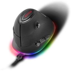   Sovos Vertical RGB Gaming Mouse - Zwart