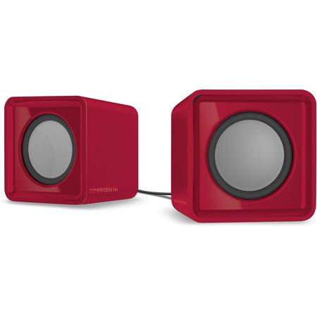 Speedlink TWOXO - Stereo Speakerset - Rood