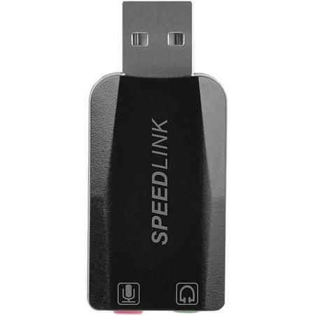 Speedlink VIGO USB Geluids Kaart, Zwart