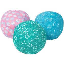   Waterballen Junior Polyester Blauw/groen/roze 3 Stuks