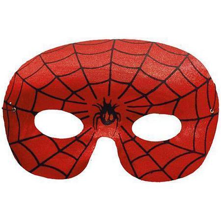Spiderman oogmasker rood