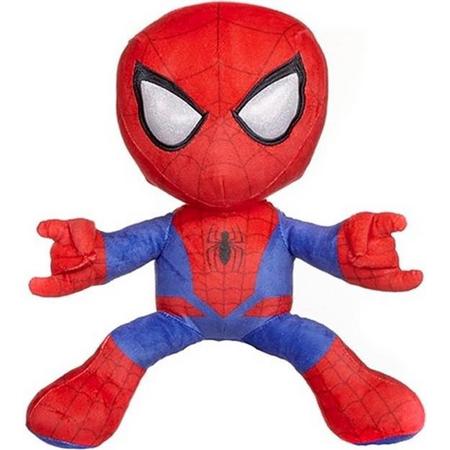 Marvel Pluche Spiderman Knuffel Schietend Rood 33 cm