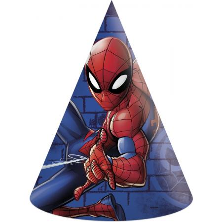 6 Spiderman™ feesthoeden - Verkleedhoofddeksel