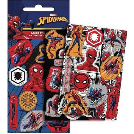 Marvel Spiderman - Holografisch Stickervellen - Set van 3