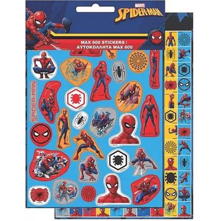 Marvel Spiderman - Stickerbundel - 600 stickers