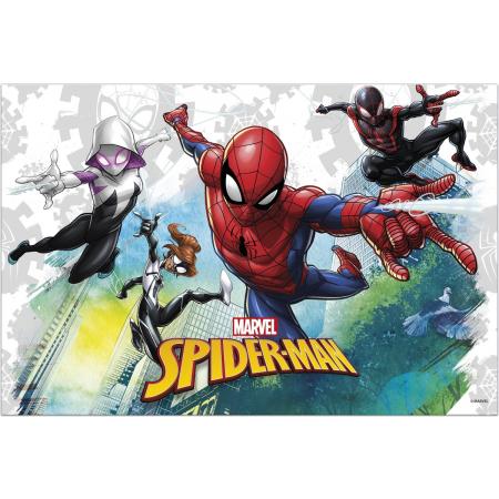 Plastic Spider-Man™ tafelkleed - Feestdecoratievoorwerp