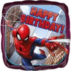 Vierkante aluminium Spider Man™ ballon -  