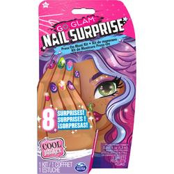 Cool Maker Go Glam Nail Surprise-manicureset met verrassingsdruknagels en -nagellak, stijlen kunnen verschillen