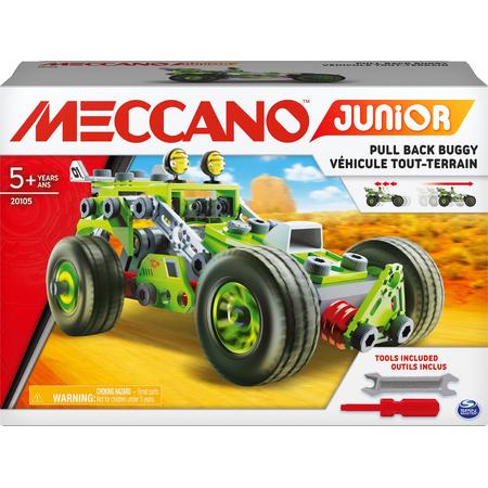 Meccano Junior Deluxe Racewagen Bouwset